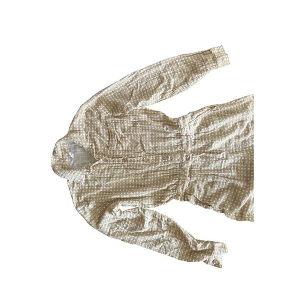 MAURIE & EVE WOMENS PLAID JUMPSUIT SIZE 6 - Picture 3 of 5